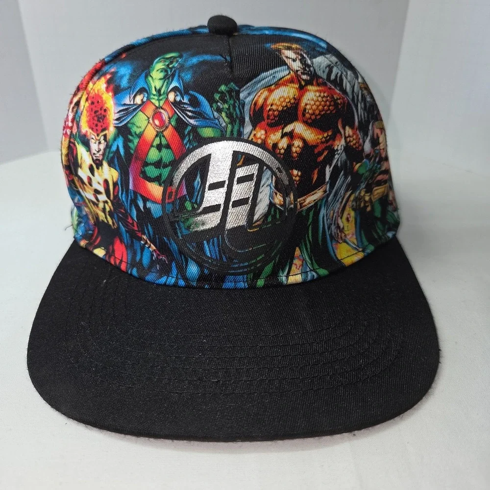 DC Comics Justice‎ League Kids/Youth Snapback Multi-colored Hat